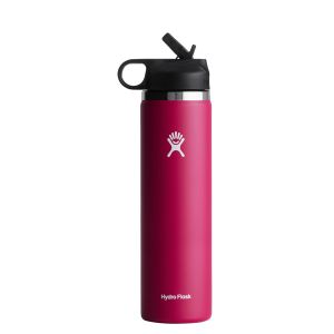 Hydro Flask 24 Oz Wide-Mouth Water Bottle with Straw Lid - Snapper
