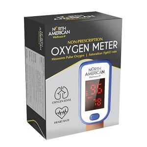 Oxygen Level & Heart Rate Fingertip Meter