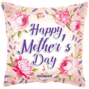 Happy Mother's Day Foil Balloon - Classic Flowers