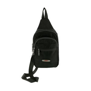 Sling Shoulder Backpack - Black