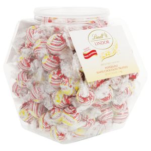 Lindt Lindor Peppermint White Chocolate Truffles - Changemaker Display Tub