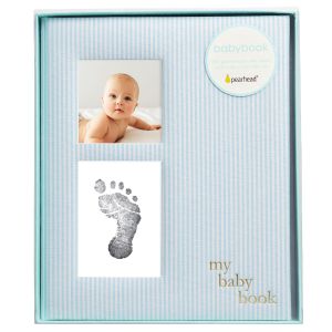 Baby Memory Book with Ink Pad - Blue