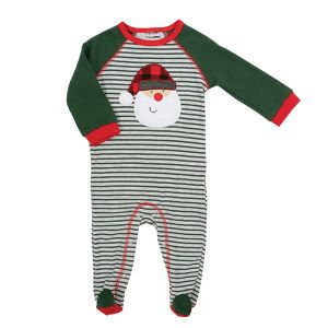 2-Piece Santa Claus Coverall and Hat Set