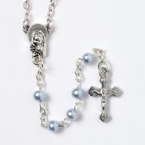 Rosary - Blue Pearl