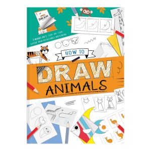 How to Draw Animals - Step-by-Step Guide and Refillable Sketch Pad