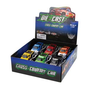 Light Up and Sound Die-Cast Monster Truck - 6 Count Display