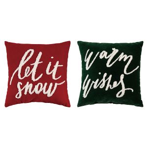 Velvet Christmas Pillows