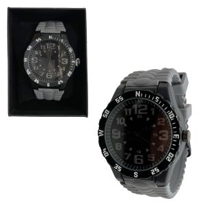 Men's Watch with Silicone Band - Boxed