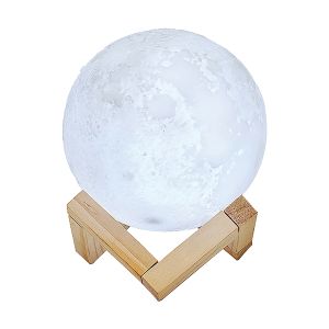 Ultrasonic Spa Essential Oil and Scented Oil Diffuser - Moon With Stand