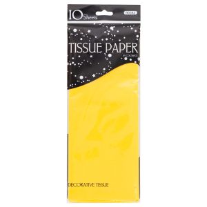 Packaged Tissue Paper - Yellow