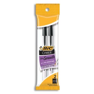 2-Pack Bic Cristal Pens - Black Ink