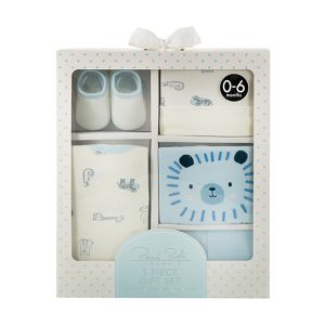 5-Piece Baby Gift Box Set - Blue Tiger