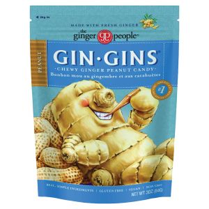 Gin Gins Peanut Ginger Chews