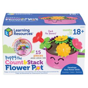 Poppy The Count & Stack Flowerpot