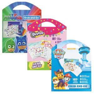 Grab and Go Sticker and Activity Books