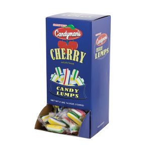 Candyman's Cherry Lumps - 120 Count Display