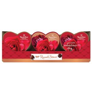 Russell Stover Assorted Chocolates in Photo Heart Boxes