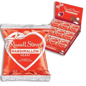 Russell Stover Hearts - Marshmallow