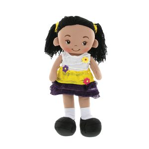 Aissa Yellow Plush Rag Doll