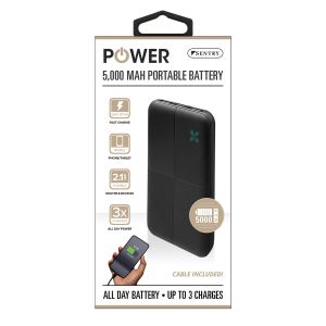 5000 MAH Portable Battery Power Bank With Cable