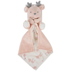 Plush Fawn with Lovey Security Blanket