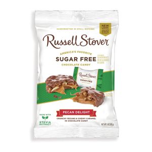 Russell Stover Sugar-Free Chocolate Covered Candy - Pecan Delights