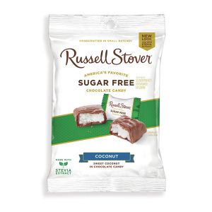 Russell Stover Sugar-Free Chocolate Covered Candy - Coconut