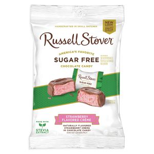 Russell Stover Sugar-Free Chocolate Covered Candy - Strawberry Cream