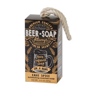 Beer Soap on a Rope - Chai Spice