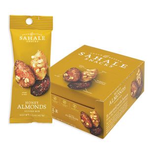 Sahale Snacks Honey Almonds Glazed Mix - 9 Count Display