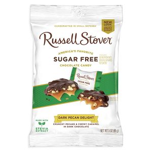 Russell Stover Sugar Free - Dark Chocolate Pecan Delight