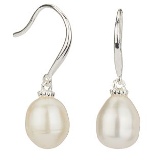 Amanda Blu Drop Pearl Earrings