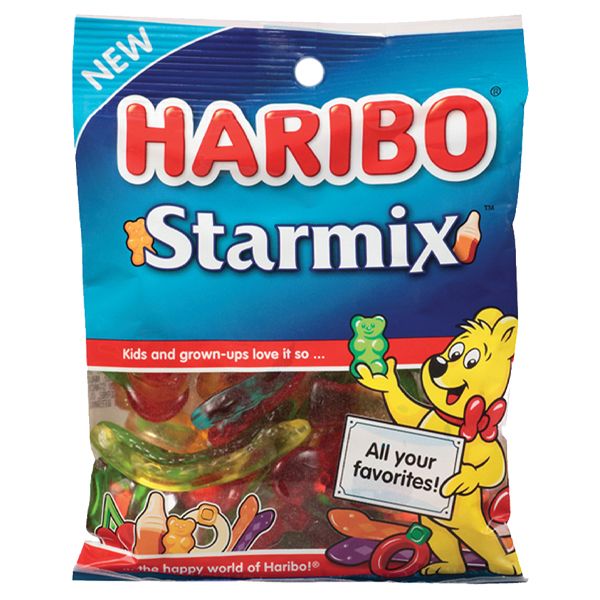 Wholesale Haribo Starmix Assorted Gummi Candy - 5oz Bags | Kelli's