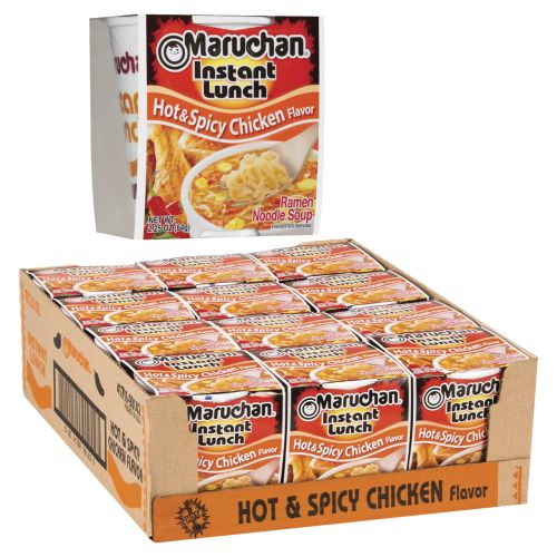 Maruchan Cup Instant Ramen Hot & Spicy Chicken Flavor