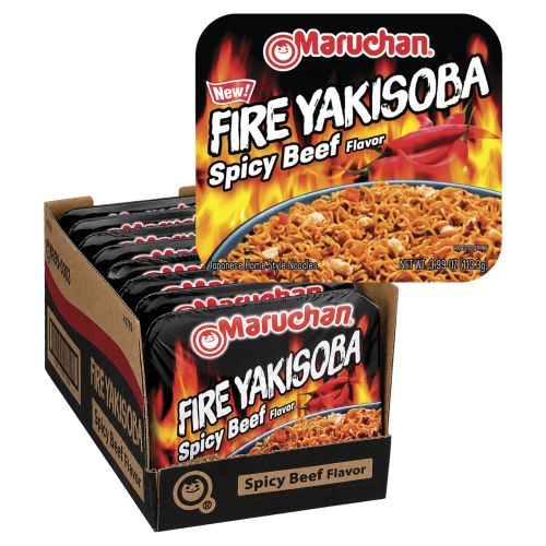 Maruchan Fire Yakisoba Bowl Spicy Beef Flavor