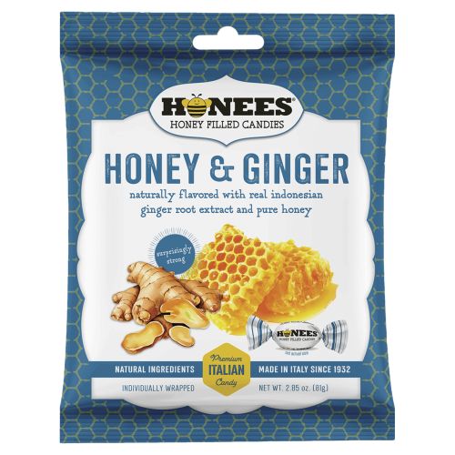 Honees Honey Filled Candies - Honey & Ginger