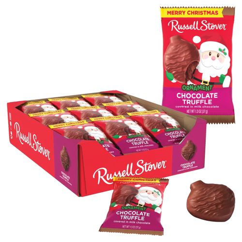 Russell Stover Ornament Chocolate Truffle Candy