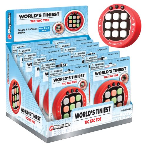 World's Tiniest Tic Tac Toe Electronic Game