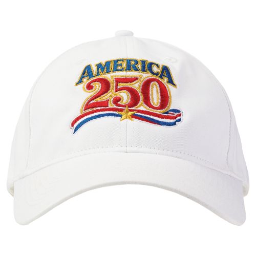 USA 250th Anniversary Hat - White