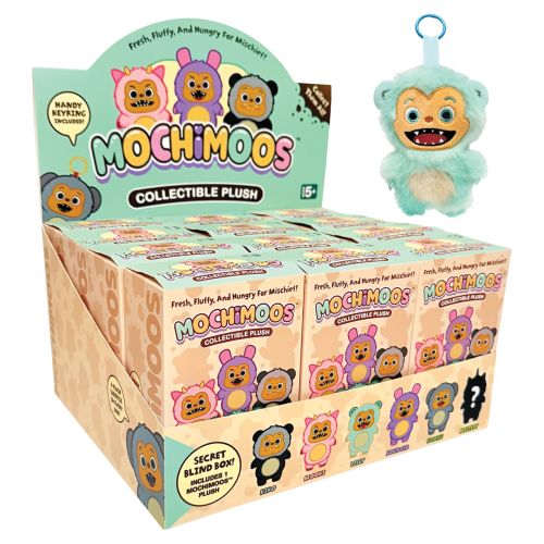Mochimoos Collectible Plush Keychain Blind Box