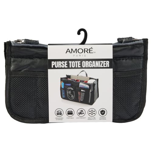 Purse & Tote Organizer - Black