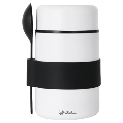 Stainless Steel Insulated Bottle with Spoon