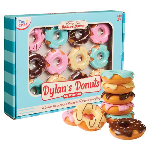 Toy Chef Bakers Dozen Toy Donut Playset