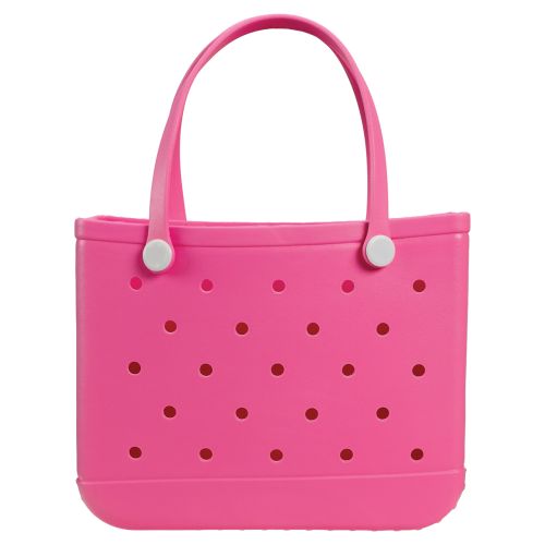Rubber Tote Bag - Pink