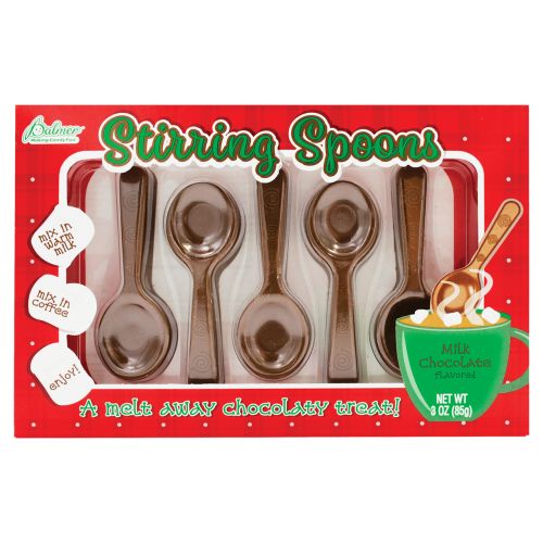 Palmer Milk Chocolate Stirring Spoons