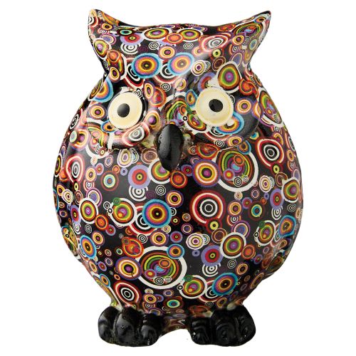 Colorful Ceramic Animals - Owl