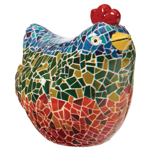 Colorful Ceramic Animals - Chicken