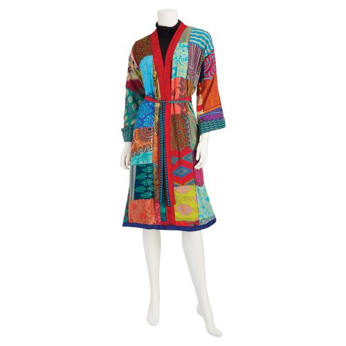 Women's Reversible Kimono Robe