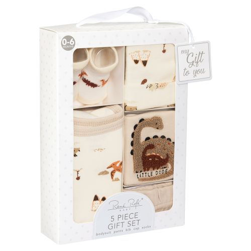 5-Piece Baby Box Set - Dino Little Dude