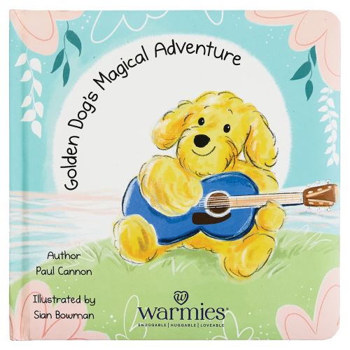 Warmies Board Book - Golden Dog's Magical Adventure
